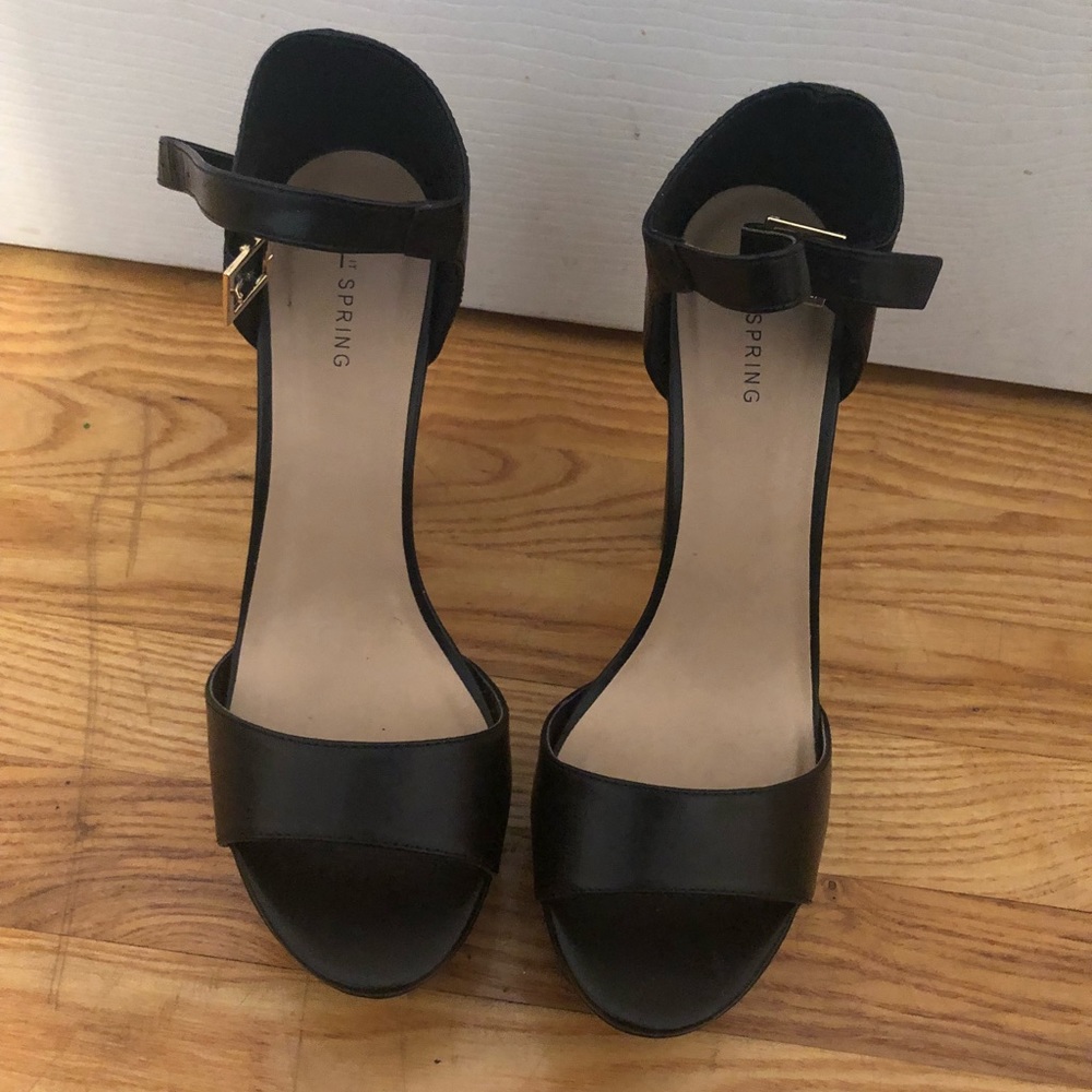 Call it Spring Platform strap shoe